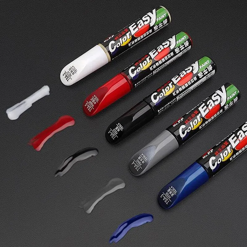 Car scratch repair pen, auto paint pen for Tesla model Y,model 3,X, S,car painting pen