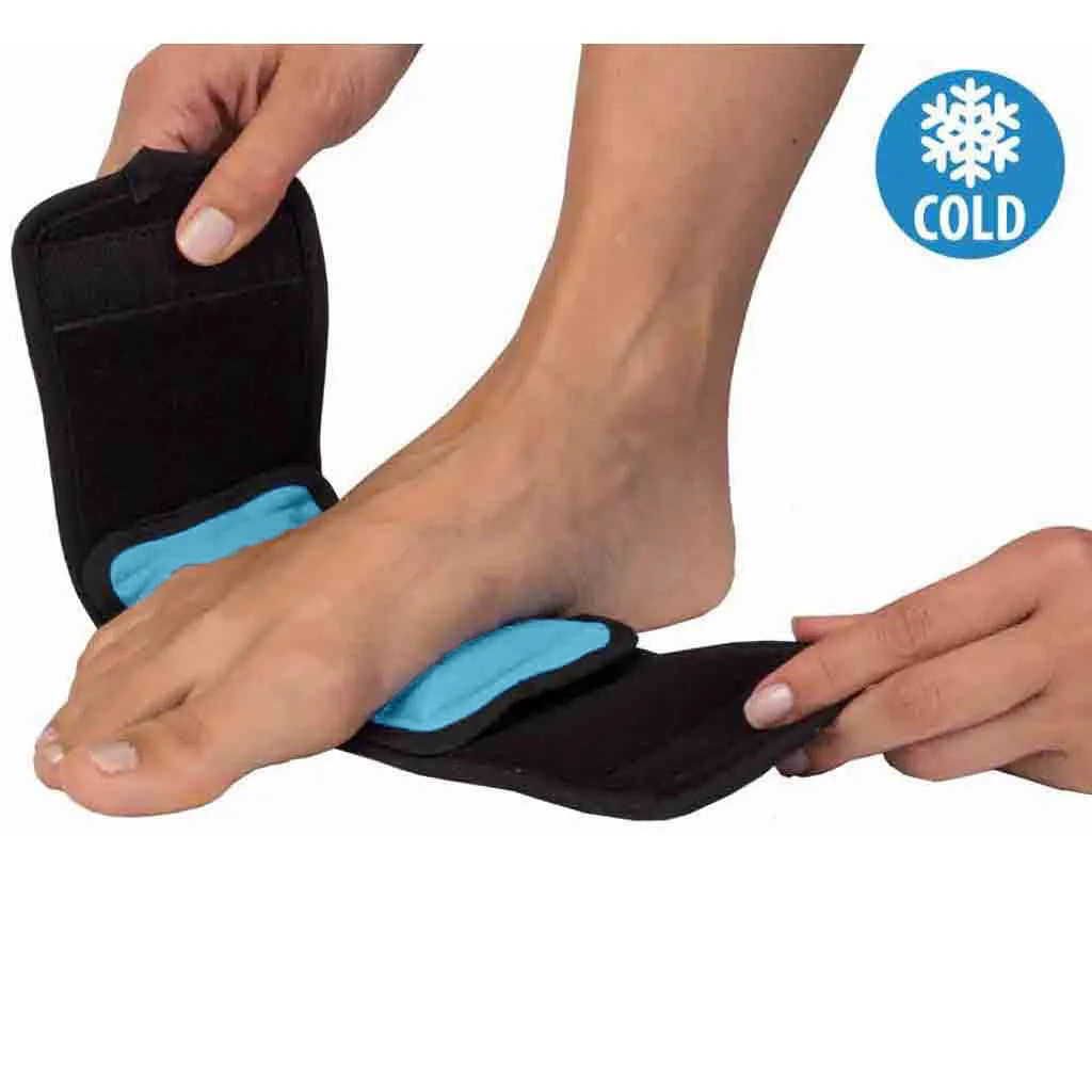 Professional Ice Bag Bandage with Reusable Ice Bag Pack for Arm Calf Knee Ankle Shoulder Neck Sprained Hot and Cold Compress