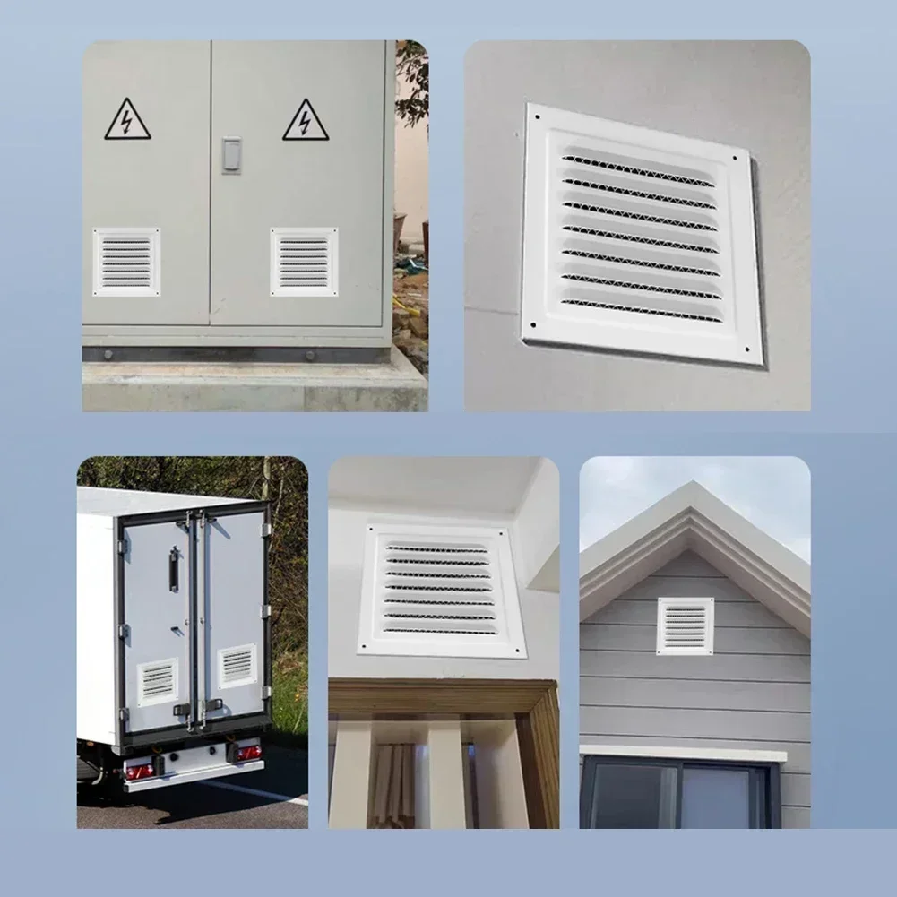 Square Ventilation Grille 2 1pcs 15x15 Cm Return Grille Protective HVAC Household Power Manual Tool Accessories