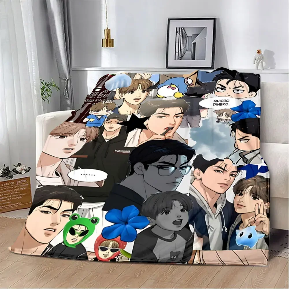 Anime Jinx BL Comics Printed Blanket Picnic Blankets Warm Blanket Soft and Comfortable Blanket Home Travel Birthday Gift 5