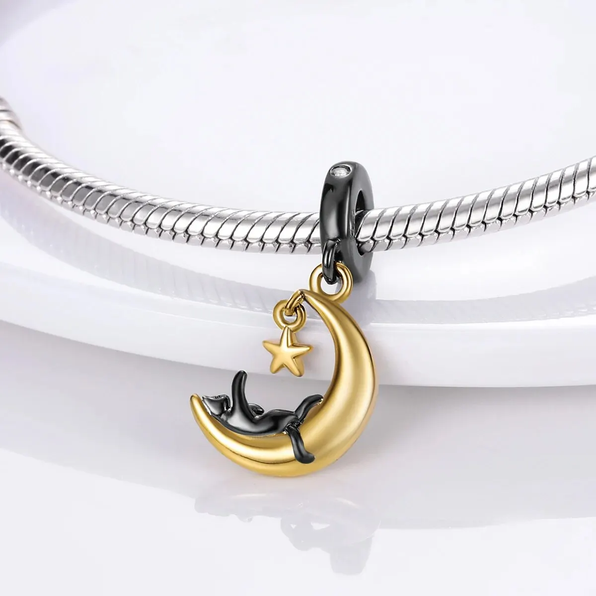 Silver Jewelry Charms Lipstick Plane Insect Pendants Fit Original Bracelet Beads DIY 1PC