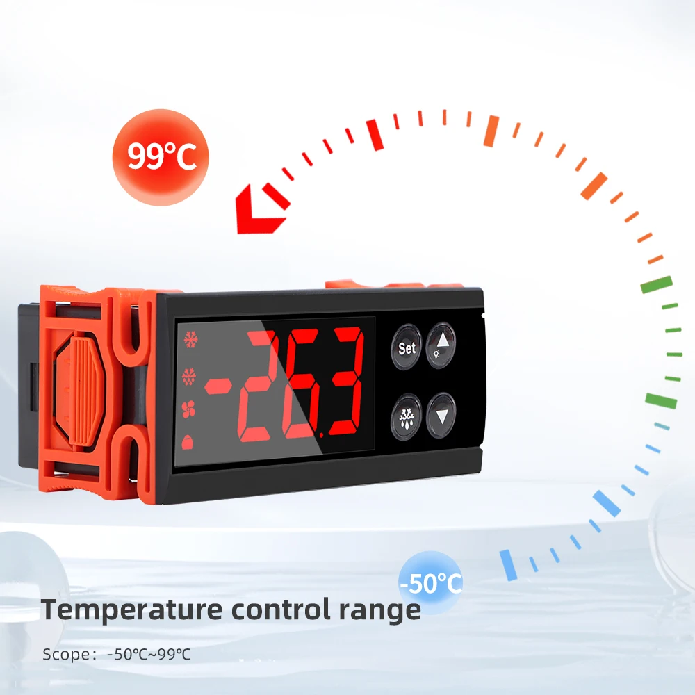 ECS-961NEO Digital Thermostat Temperature Controller 12/24/110/220V