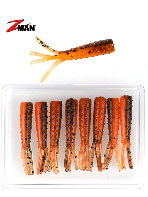 New ZMAN Floating Soft Bait Mini-piped Bug Small Tube Bait Multi-knot Fish  T-tail Perch Crossmouth Road Subfalse Bait - AliExpress