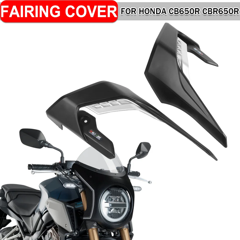 

Обтекатель ветра мотоцикла, обтекатель крыльев, обтекатель крыльев, обтекатель плавника для Honda CB650R 2018 2019 2020 2021 2022 2023