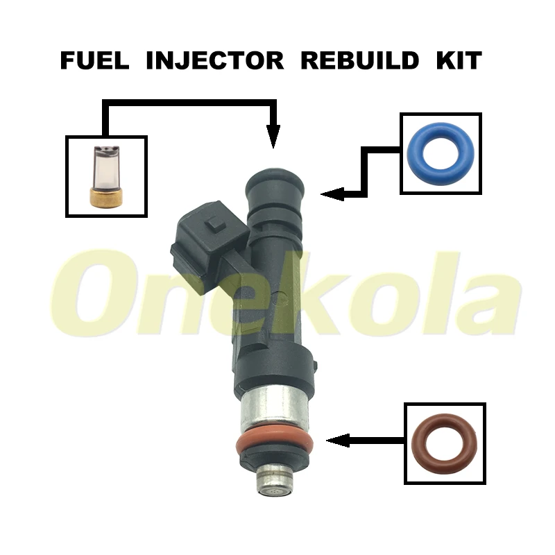 FuelInjectorServiceRepairKitFiltersOringsSealsGrommetsFor