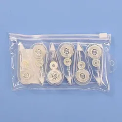 6-Piece Macaron Color Correction Tape Set (Transparent  style)