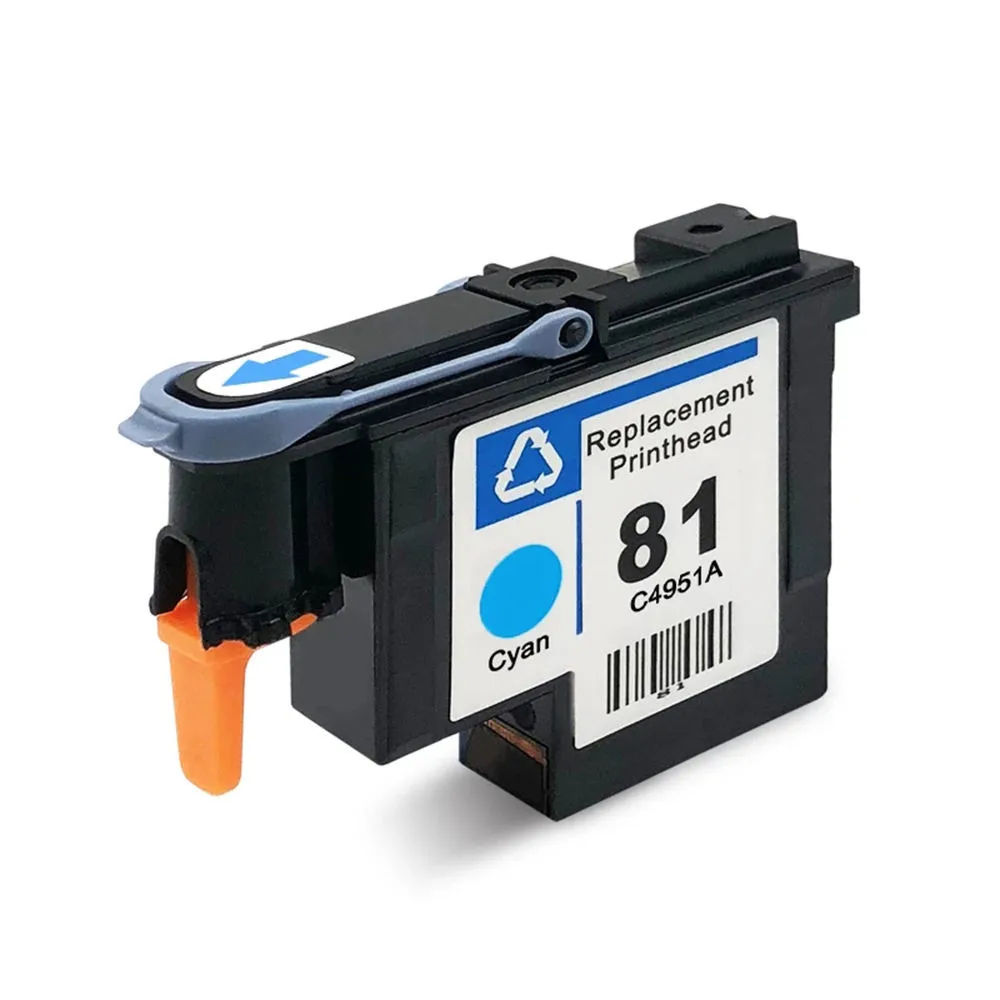 Cabeça de Impressão para Impressora hp 81 Cabeçote de Impressão C4950a C4951a C4952a C4953a C4954a C4955a para hp Designjet 5000 5000ps 5500 5500ps - Imagem 4