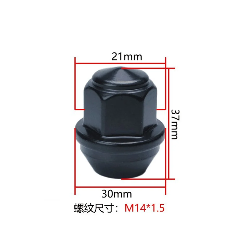 20PCS M14*1.5 Lug Nuts Wheel Nut for Ford Mustang 2015- Explorer Ford Edge Fusion/Lincoln MKZ MKX 13/16" 21mm Hex 37mm