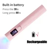 YIKOOLIN Uv Led Nail Lamp Mini UV Light For Nails - UV Light For Gel Nails Handheld Portable Led Nail Lamp For Curing Gel 6