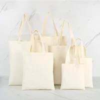 Large Capacity Canvas Shopping Bags DIY Painting Pattern Handbag Folding Eco-friendly Cotton Tote Bags 3