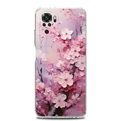 Cherry Blossom Tree Clear Phone Case Cover - Note 12Pro 4G (B7)