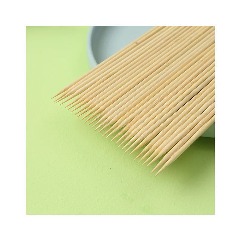 5000 pcs/lot Bamboo Skewer 40cm Bamboo Sticks Bambou Brochette Disposable Grill Party Tornado Potato BBQ Tool Wood Skewers