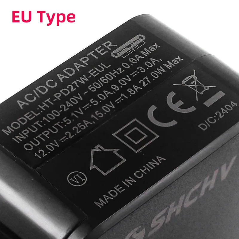 Raspberry Pi 5 Power Supply PD 27W 5.1V 5A USB Type-C Power Adapter EU US UK Plug for RPI 5 Pi5 image 4