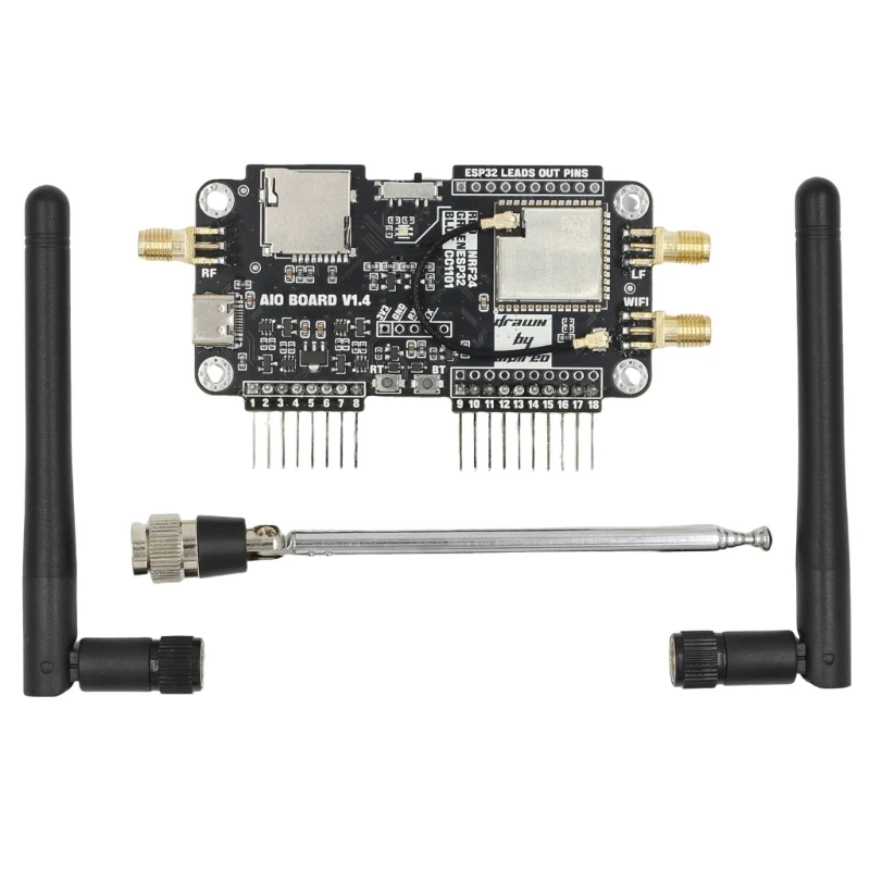 WiFi NRF24 + ESP32 개발 보드 모듈 장치 개발 보드 연구 학습 확장 ..