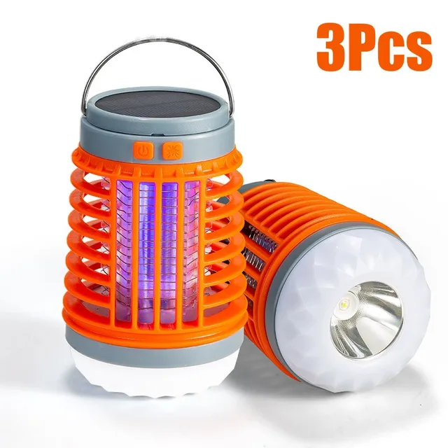 2023 Buzz Blast Pro Portable Mosquito Zapper Solar És Usb Töltés Kültéri Beltéri Elektromos Bug Számára