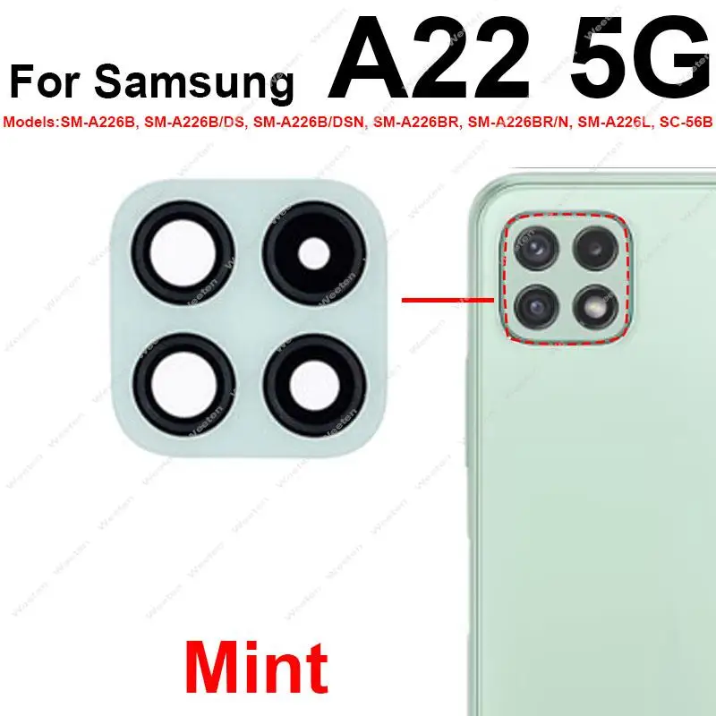 Enhanced Camera Glass Lens with Adhesive Repair Parts