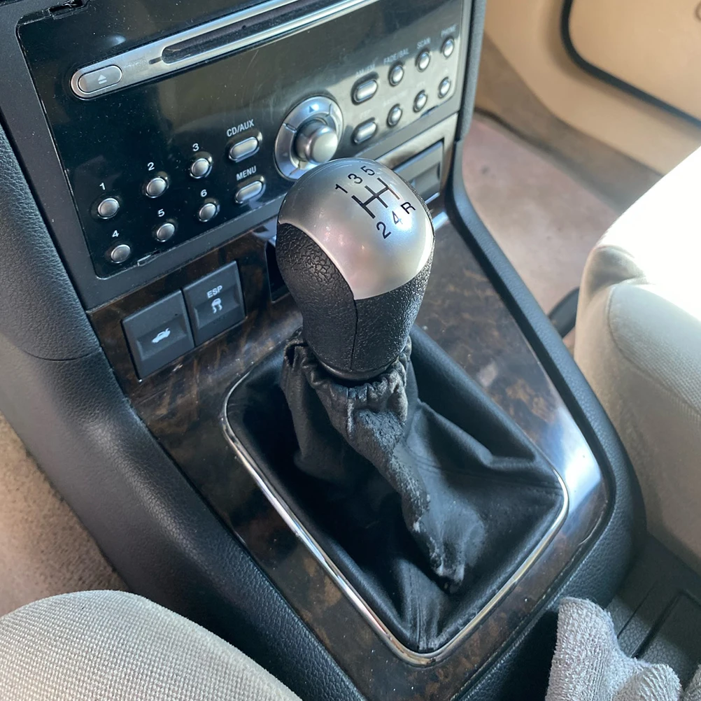 Soufflet Et Pommeau De Vitesses Pour Ford Fiesta MK5 (2008) Et MK6 (2008-2012) - Noir - Neuf 1neiSmartech