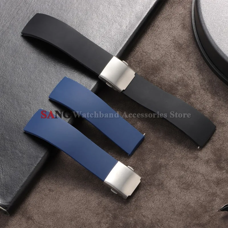 Universal Quick Release Soft Silicone Watch Band - 18/20/22/24mm - Sporty Rubber Strap