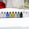 30/50/100pcs Glass Bottles Miniature Potion Bottle Cork Glass Vials Wedding DIY Mini Drift Bottle Wishing Bottle Perfume Bottles 2
