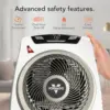 AVH10 Space Heater for Home, 1500W/750W, Fan Only Option, Digital Display with Adjustable Thermostat, Advanced Safety Features 4