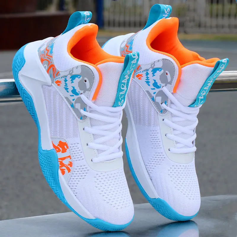 

Basketball Shoes Men's Breathable Comfortable Sports Running Shoes Youth Training Basketball Shoes Lightweight Casual Shoes
