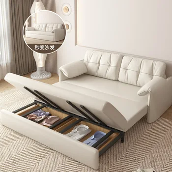 Elephant Ears Folding Sofa Bed Integrated Small Unit with Multi functional Living Room 1