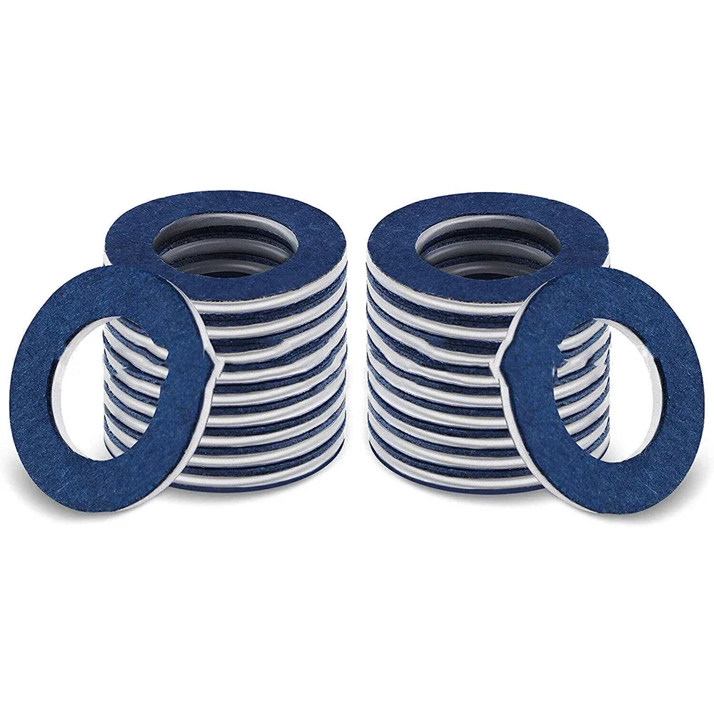10PCS Car Oil Drain Screw Gasket Rings Oil Pan Drain Plug Seal For Toyota Camry Corolla Rexroth Sas 90430-12031 Wear Parts