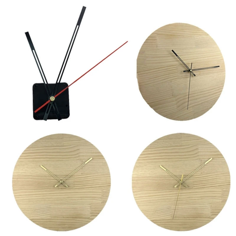 Kit Movimento Orologio Da Parete Silenzioso Con Lancette 3D - Ideale Per Fai-da-te E Riparazioni - Foto 8