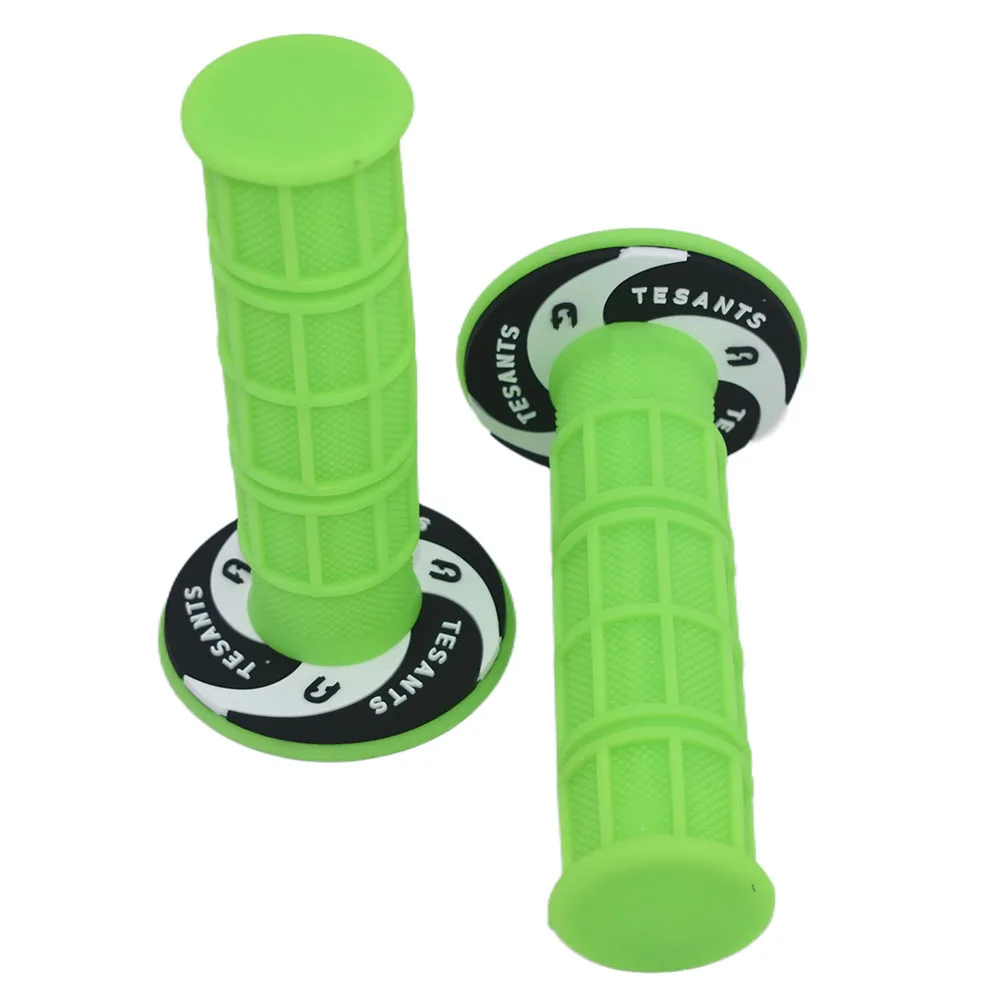 Vibrant Multi-Color Dirt Bike Handle Grips - Soft and Durable