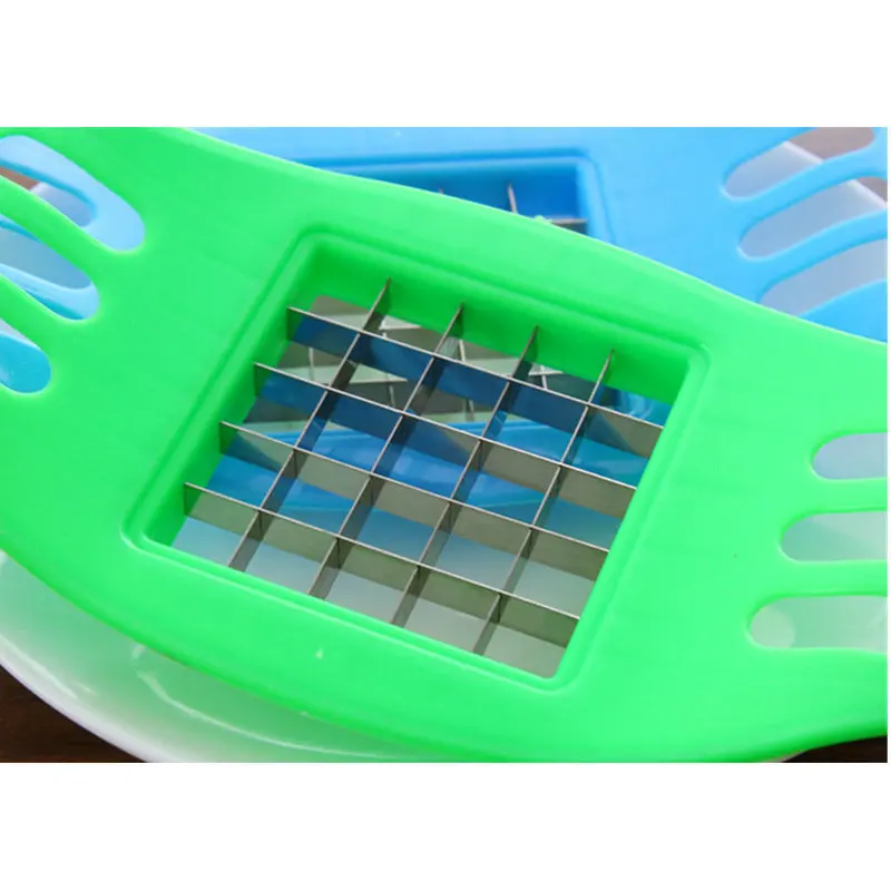 Potato Cutter Stainless Steel French Fries Cutter Potatoes Chopper Chips Making Tool Home Kitchen Gadgets Accessories