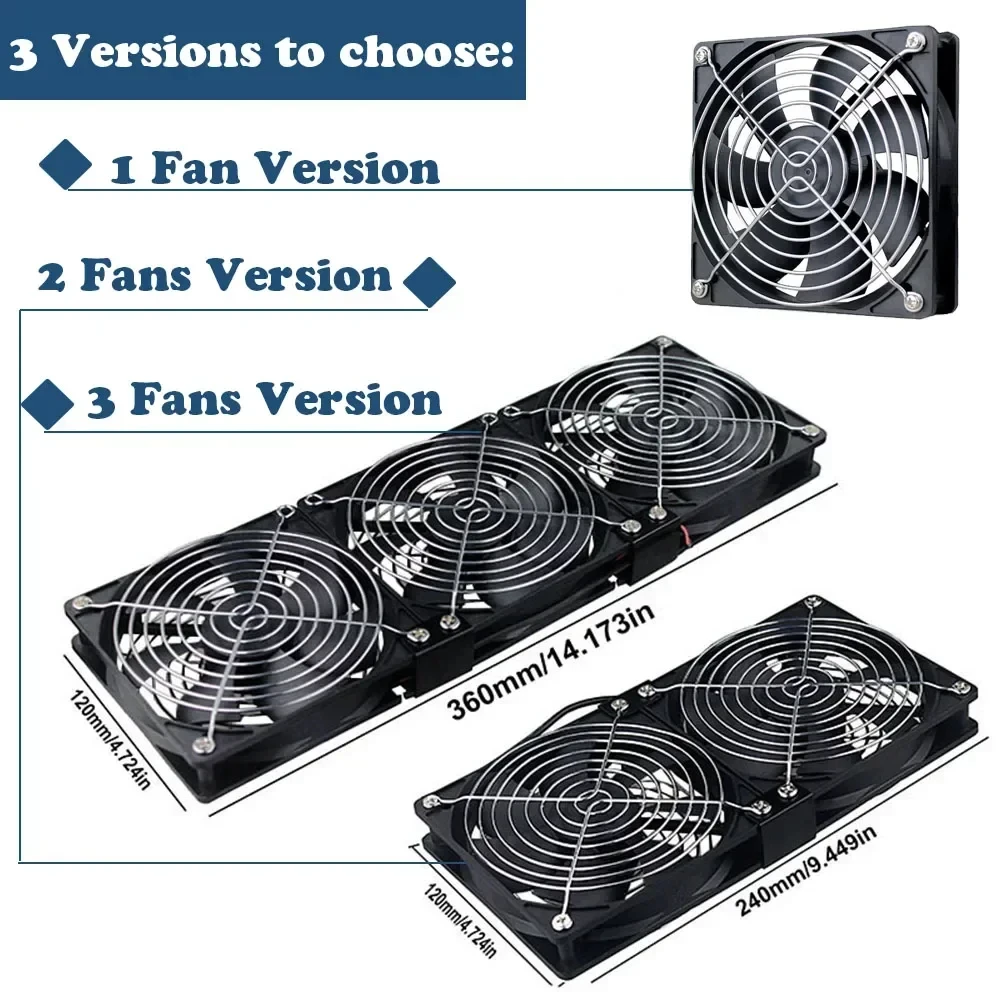 Multifunctional Exhaust Fan 220V for Workstation Cooling