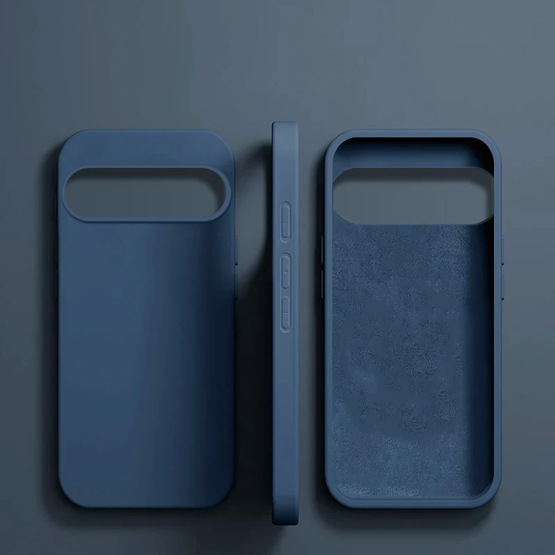 حافظة فاخرة من السيليكون السائل لهاتف جوجل بيكسل 9...