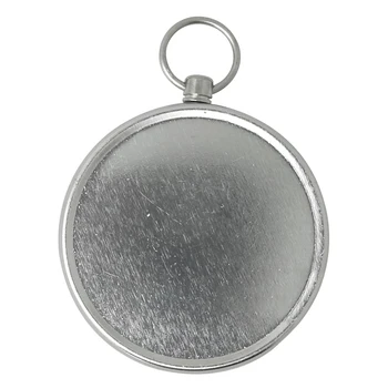 Outdoor Pocket Compass Portable Outdoor Orientation Navigation Compass Silver for Outdoor Camping Hiking Sports Navigation 5