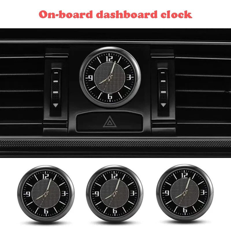 Luxury Car Dashboard Quartz Clock - Precision Timekeeping & Elegant Design