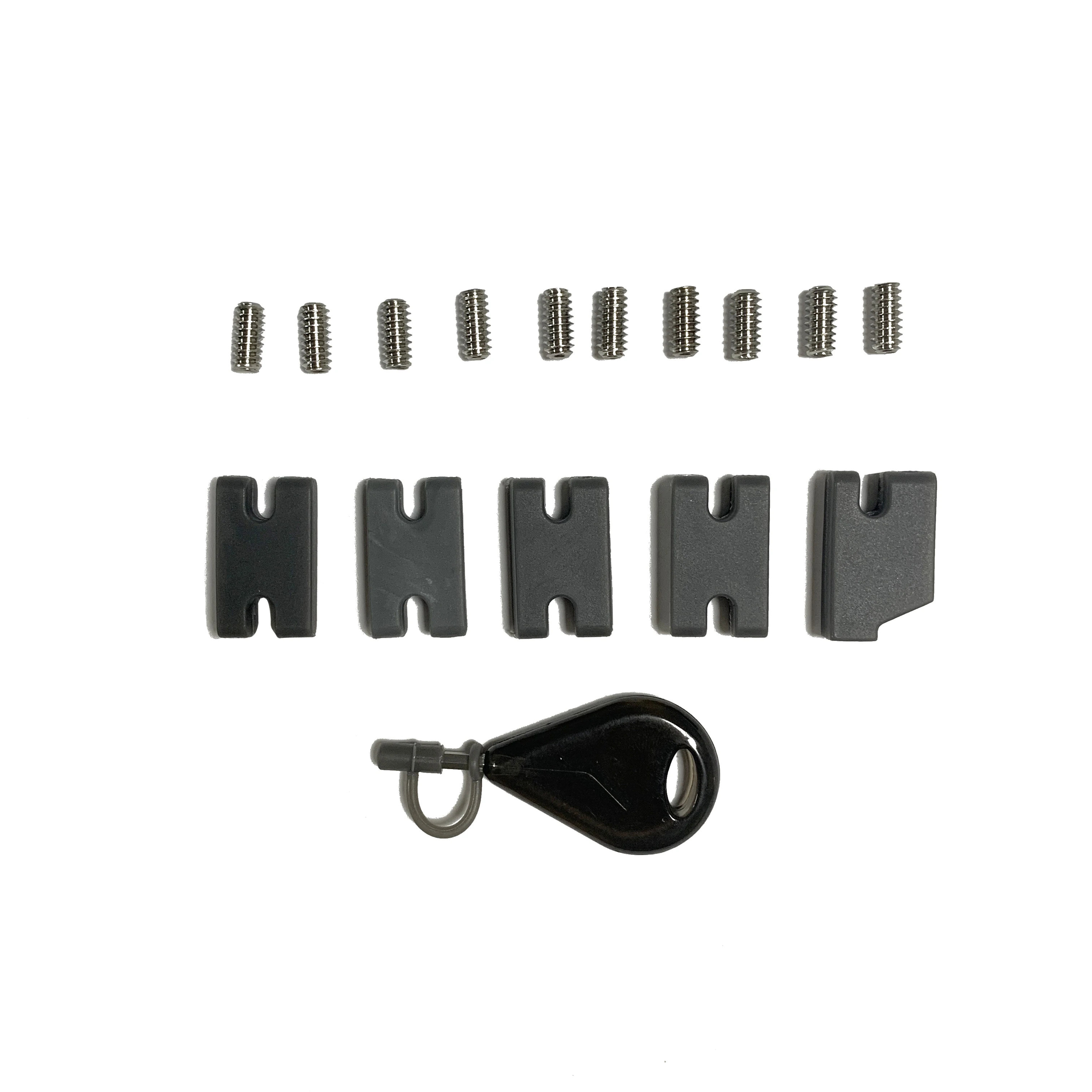 RISECE FCS II Compatibility Infills Kit Surf Fin Plug Slot Kit Dual Tab Infill Surfing Accessories for Fin Box