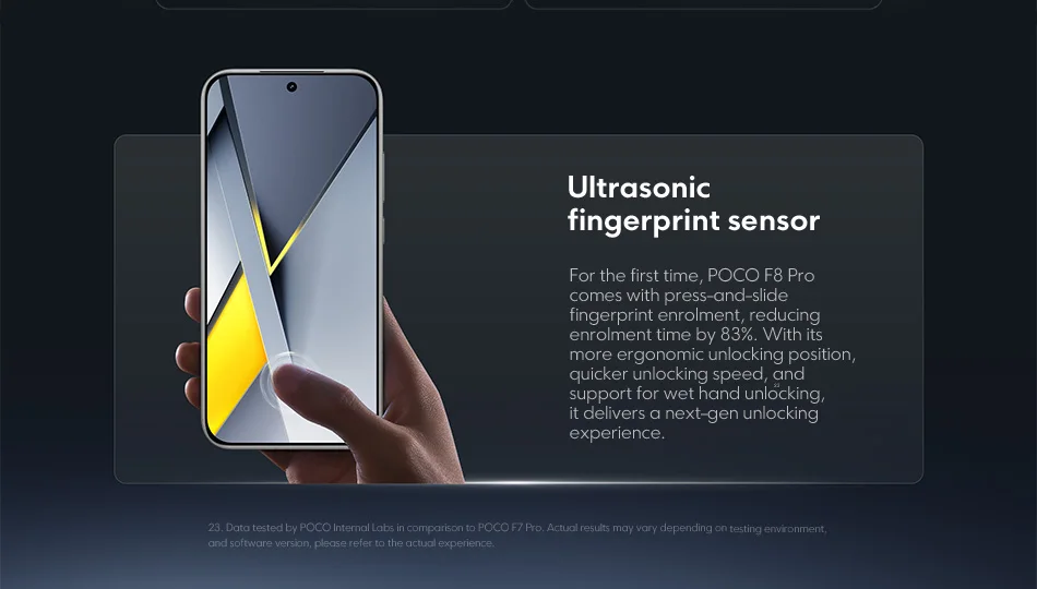 POCO F8 Pro 5G Dual SIM, 12GB+512GB Phone (Global Version) 37 POCO F8 Pro 5G Dual SIM, 12GB+512GB Phone (Global Version) 18