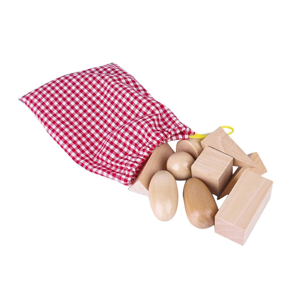 

1 упаковка геометрических прочных 3d-форм, миниатюрный набор деревянных игрушек