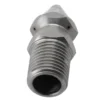 1/4"M BSP Pressure Washer Drain Sewer Cleaning Pipe Jetter Spray Nozzle 4 Jet Suitable For Pipe Cleaning Machine 4