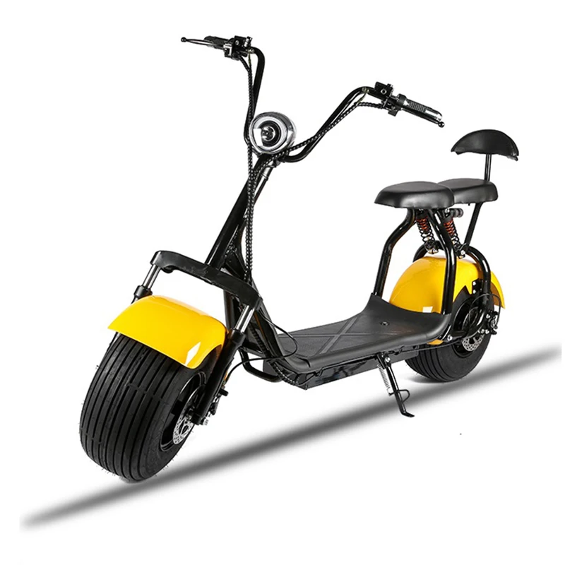 Warehouse 1000w 60v 8 Inch Fat Tire Classic Hot Selling 2 Wheel Electric Scooter Citycoco For Adult european warehouse stock now 2 wheel fat tire electric scooter citycoco without eec