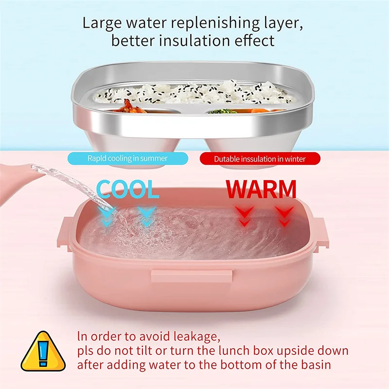 500ml Stainless Steel Lunch Box 5