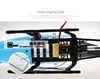 Alloy RC Helicopter 3.5CH 80cm Extra Large Remote Control Aircraft Model Radio Control 100m Outdoor Alloy RC Drone Kids Toy 6