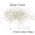 Silver 4mm 160pcs