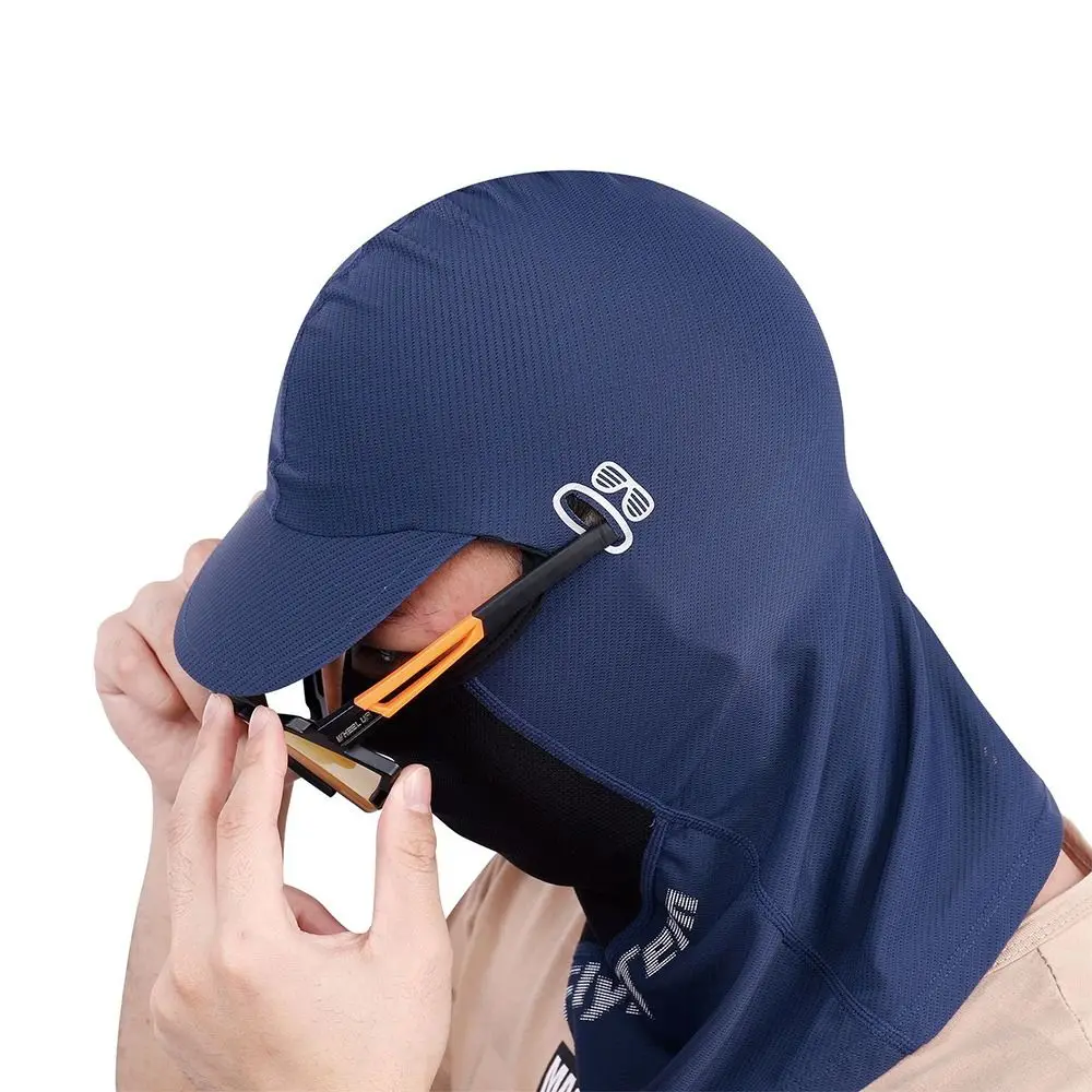 선바이저 모자, 아이스 실크 모자, 얼굴 커버, 스포츠 낚시 발라클라바 사이클링 모자, 오토바이 헬멧 라이너