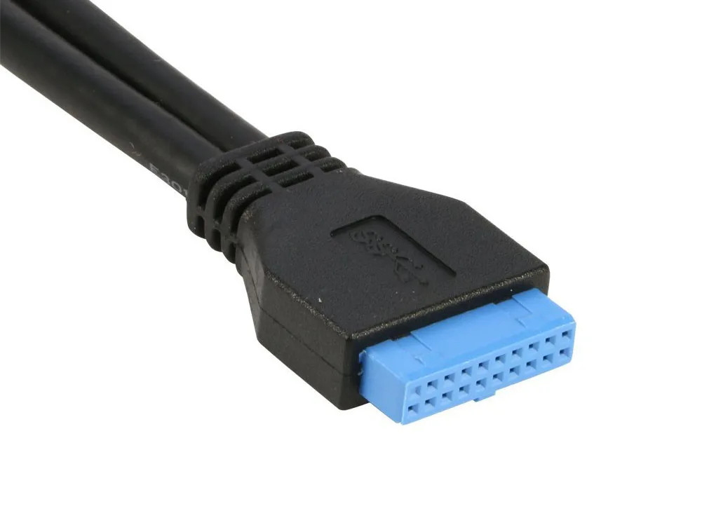 para placa-mãe 20pin encabeçamento conector adaptador de