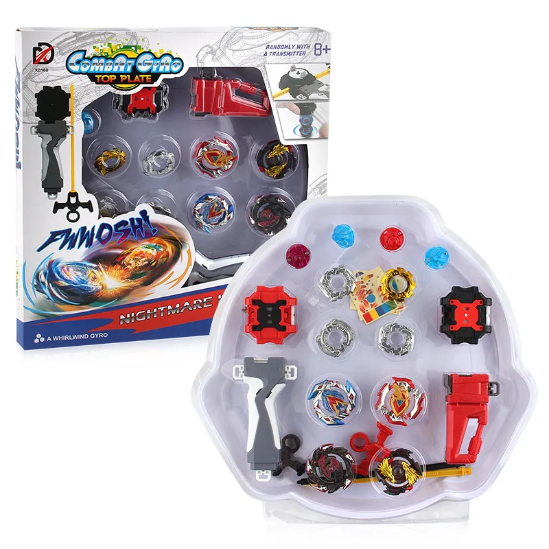 

Beyblade Burst Gyro Suit Toy Battle Gyro Plate Competitive 4-in-2 Double Gyro Suit Boys and Girls Festival Gift Holiday Gift