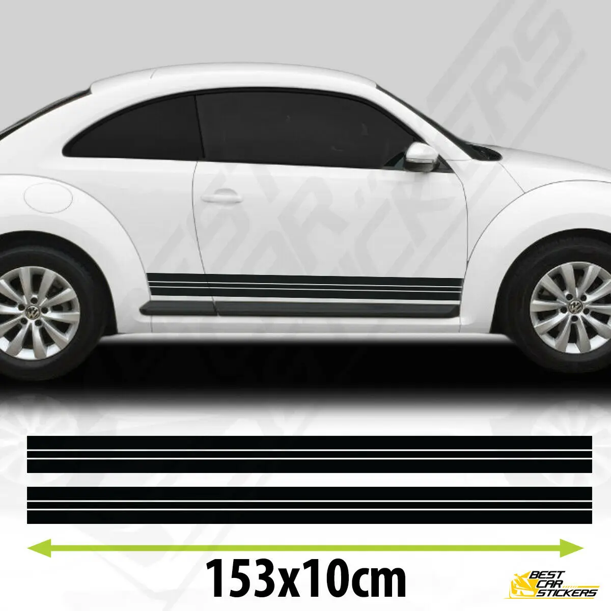 

Side Racing Stripes Car Stickers Vinyl Graphics Made In Uk