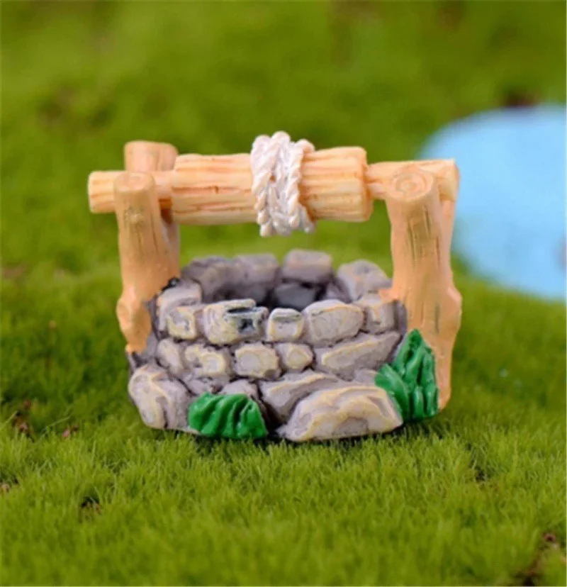 Miniature Fairy Garden Furniture 3Pcs/Set Resin DIY Color
