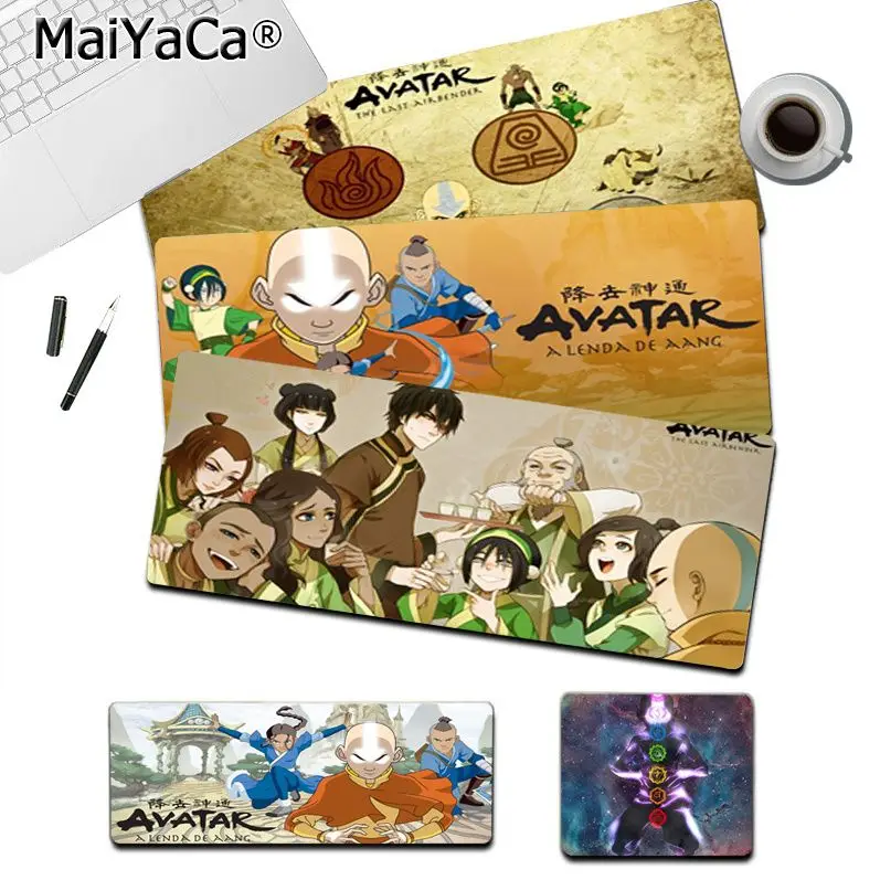 

Avatar The Last Airbender Simple Design Gaming Player Desk Laptop Rubber Mouse Mat Size For Keyboards Mousepad Boyfriend Gift