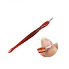 MIZHSE 3pcs Manicure Tools Kits Nail Art File Dead Skin Fork Trimmer Peeling Knife Cuticle Remover Polished Manicure Tools Set 5