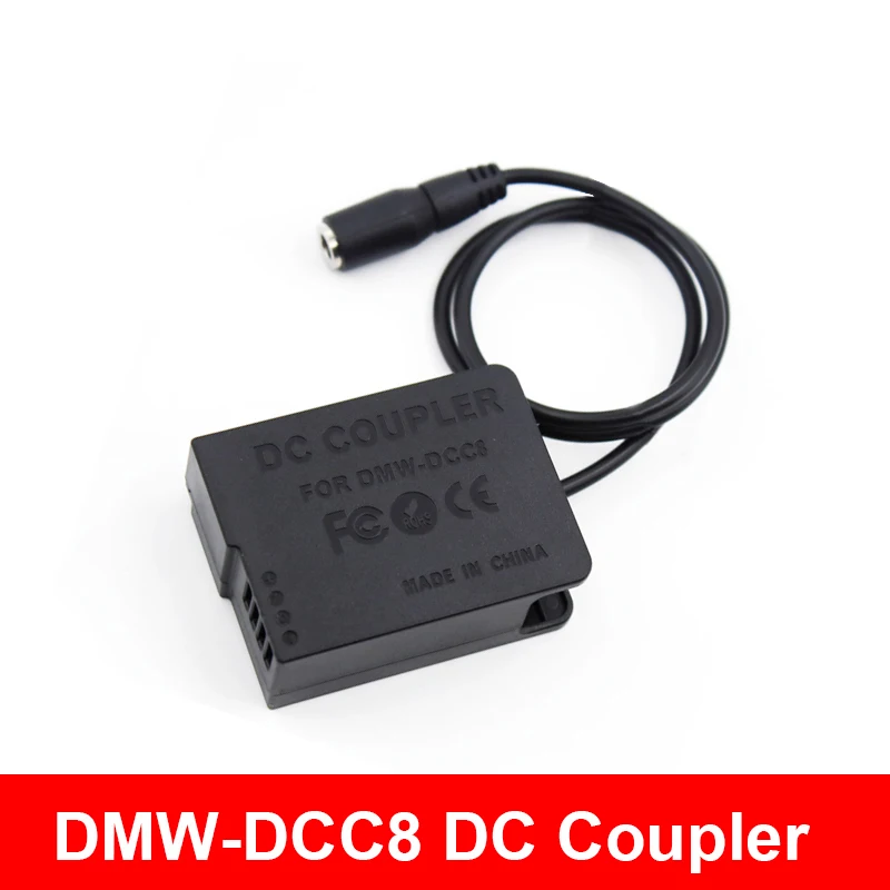 Dmw-Dcc8 Dc Accoppiatore Connettore Di Alimentazione Bp51 Bp-51 Adattatore Batteria Fittizio Per Sigma Fp Dp0 Dp1 Dp2 Dp3 Quattro